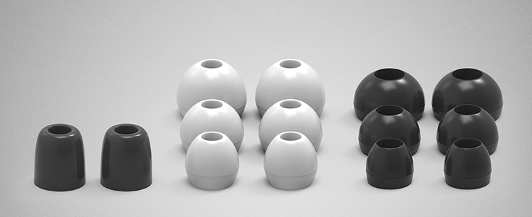 ขาย หูฟัง TTPOD T2E หูฟัง3 Driver (2BA 1Dynamic) สายชุบเงิน รุ่นเบสหนัก - สีน้ำเงินใส