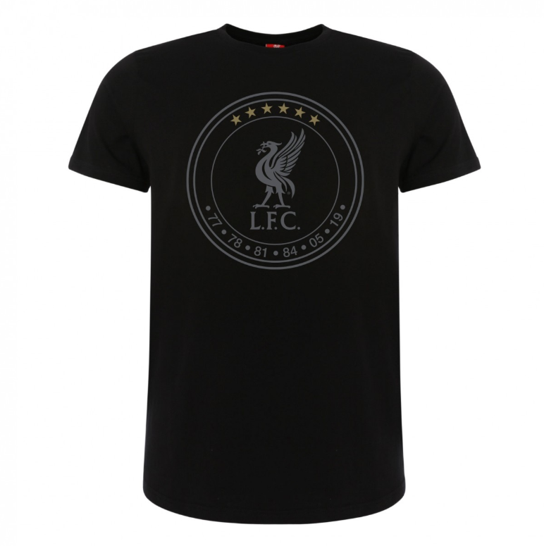 เสื้อทีเชิ้ตลิเวอร์พูล UCL 6 STARS สำหรับสุภาพสตรีของแท้