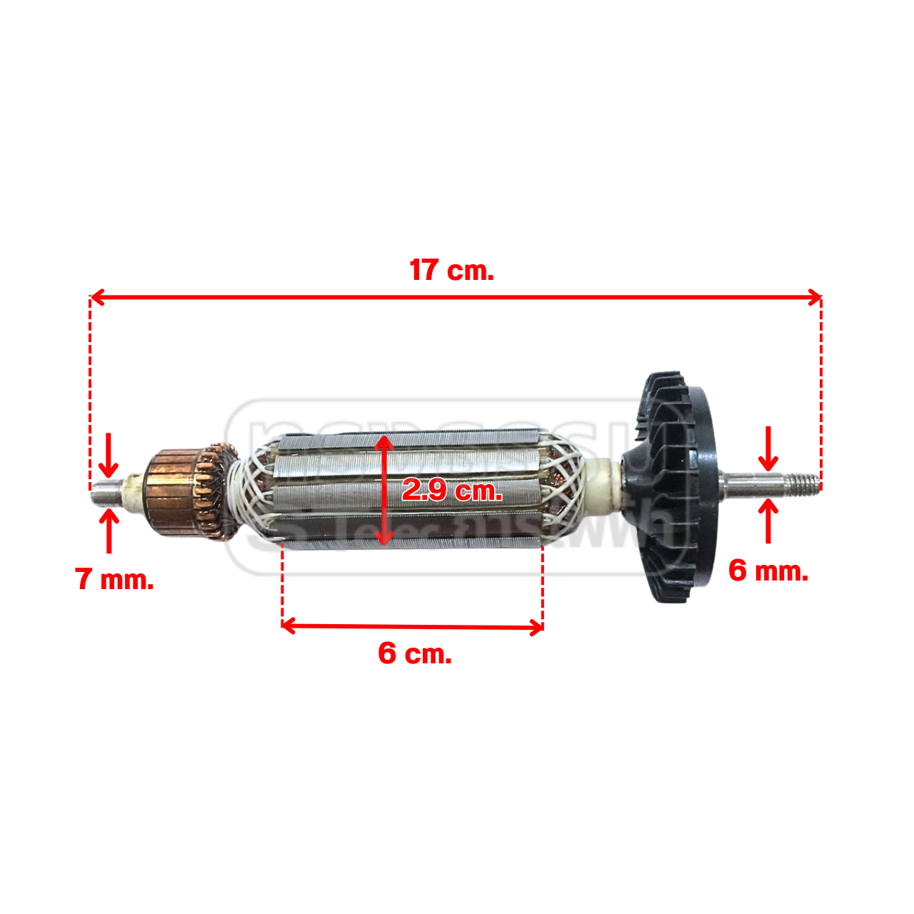 ทุ่น หินเจียร Bosch บอช รุ่น GWS 7-100