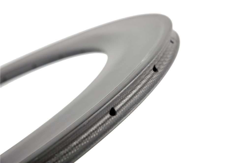 ล้อฟิกเกียร์ ล้อจักรยานแทร็ก ล้อคาร์บอน WINGS SPORT Carbon track BIKE Carbon Single Speed Bike Wheelset Clincher/TUBULAR Track Bike Rim with Matte Finish 38-88mm.