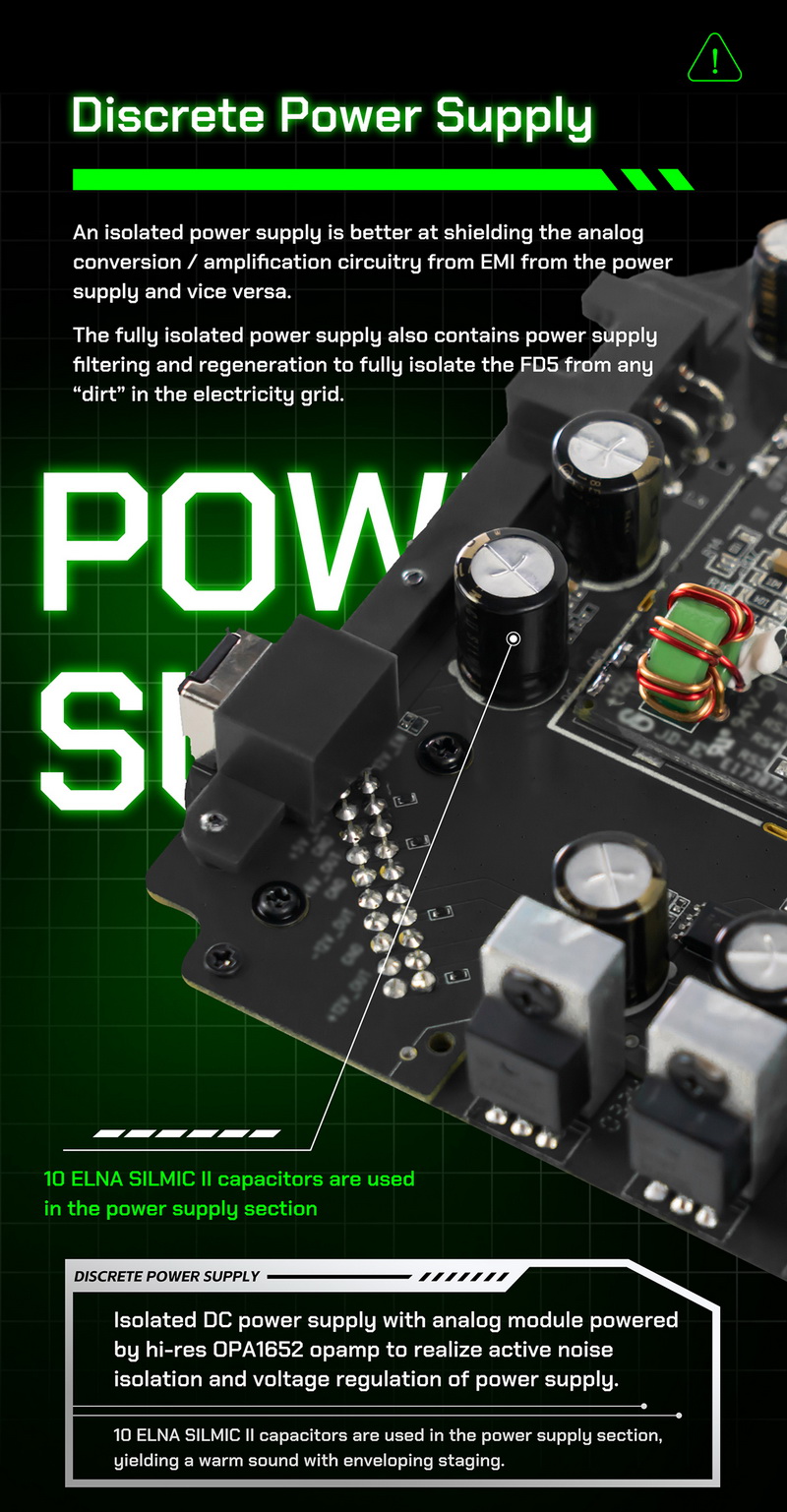 Hiby FD5 DAC/AMP ตั้งโต๊ะ Class A/AB ชิป AKM4493 x4 ในธีมไซเบอร์พังค์ รองรับ MQA ประกันศูนย์ไทย