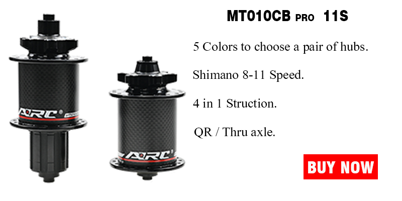 ARC CARBON DISC HUBS, MT-010F/RCB 12 SPEEDS 2020