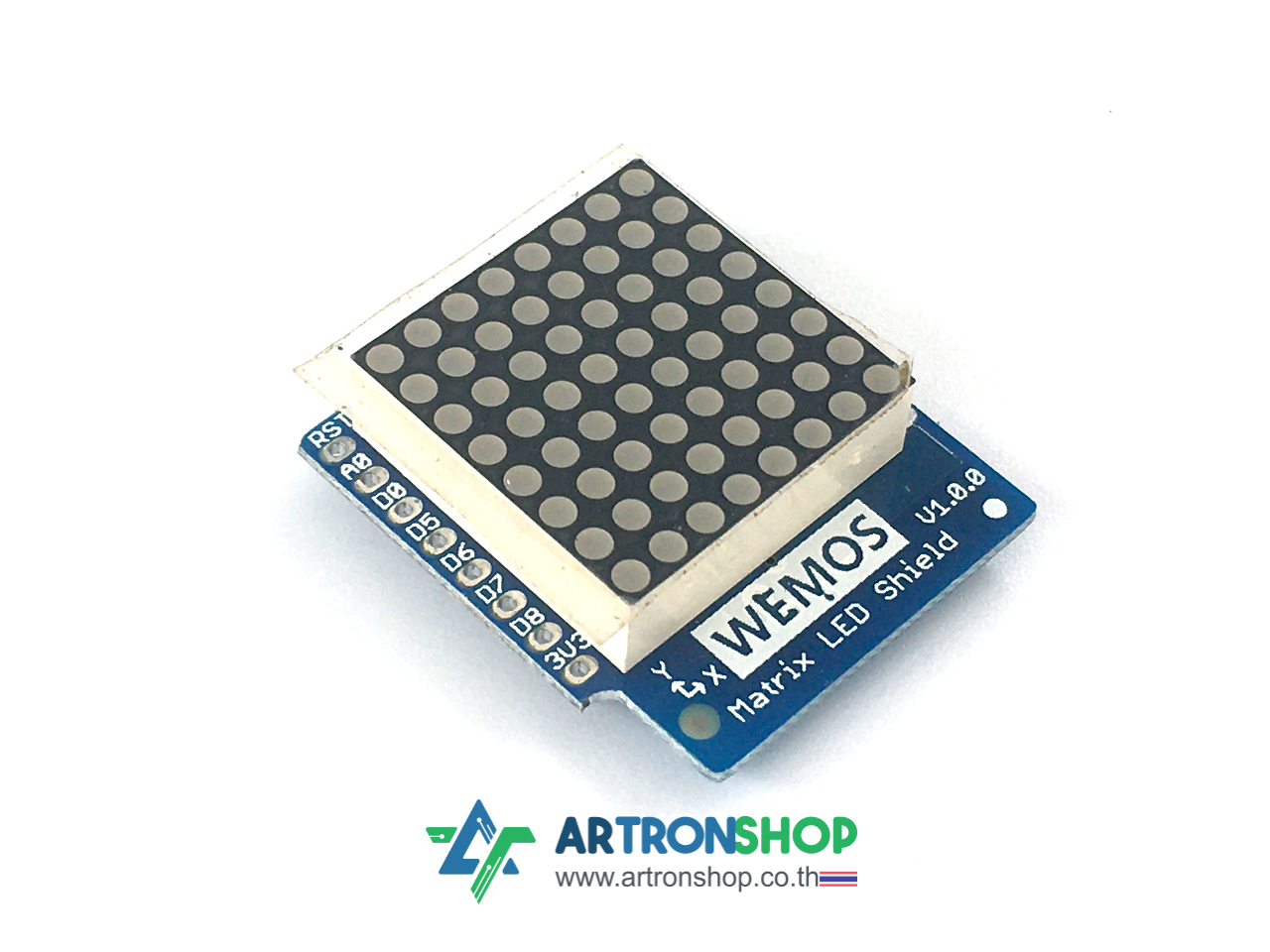 Matrix LED Shield V1.0.0 for WEMOS D1 mini