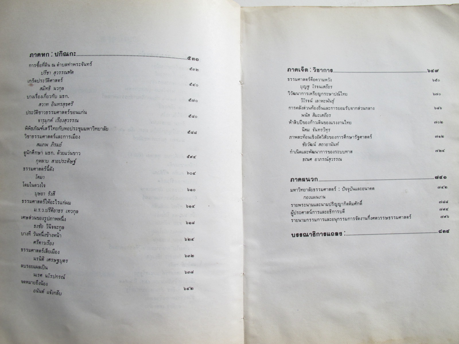 หนังสือ 50 มธ กึ่งศตวรรษธรรมศาสตร์ 2477 – 2527