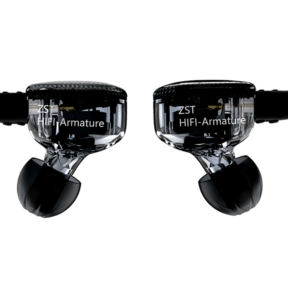 ขาย KZ ZST หูฟัง hybrid driver 1DD+1BA ระดับ HiFi เบสลึก ถอดสายได้ ดีไซน์หรู