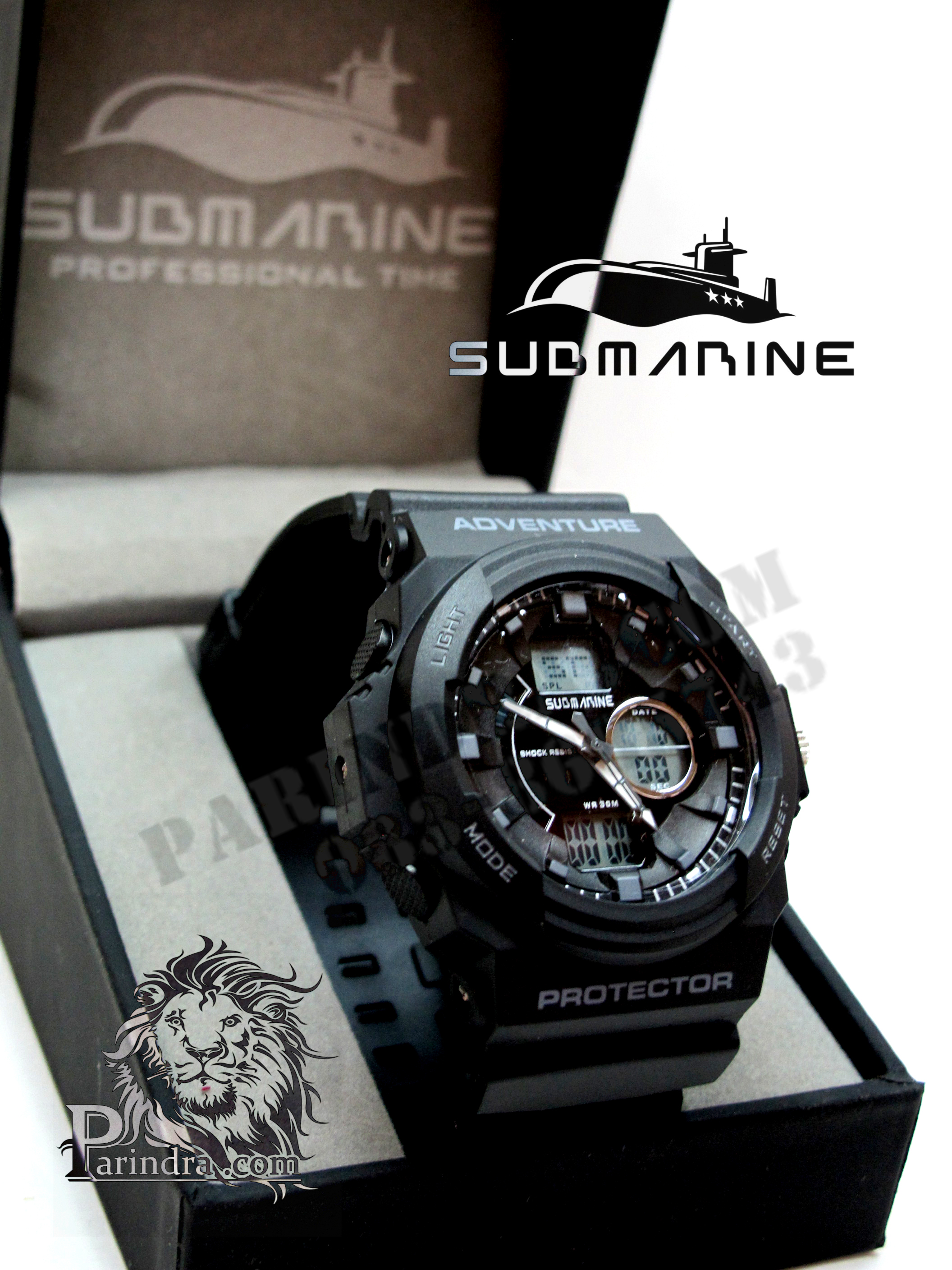 นาฬิกา US submarine Aventure Protecter รุ่น TP3141M สีดำเทา