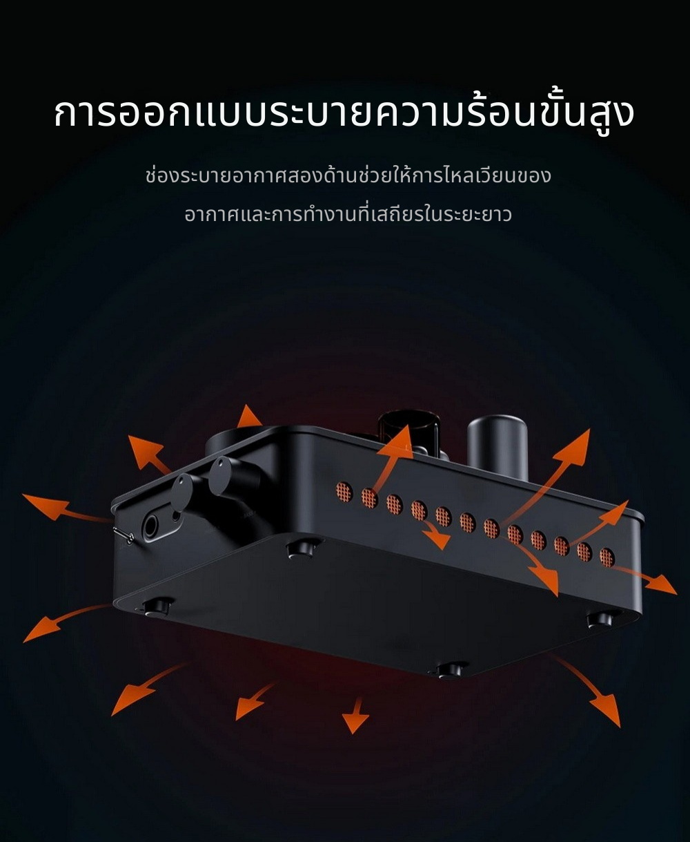 Fosi Audio GR70 แอมป์หลอดสุญญากาศ หูฟังและพรีแอมป์แบบ 2-in-1 ปรับเบสแหลมได้ ประกันศูนย์ไทย