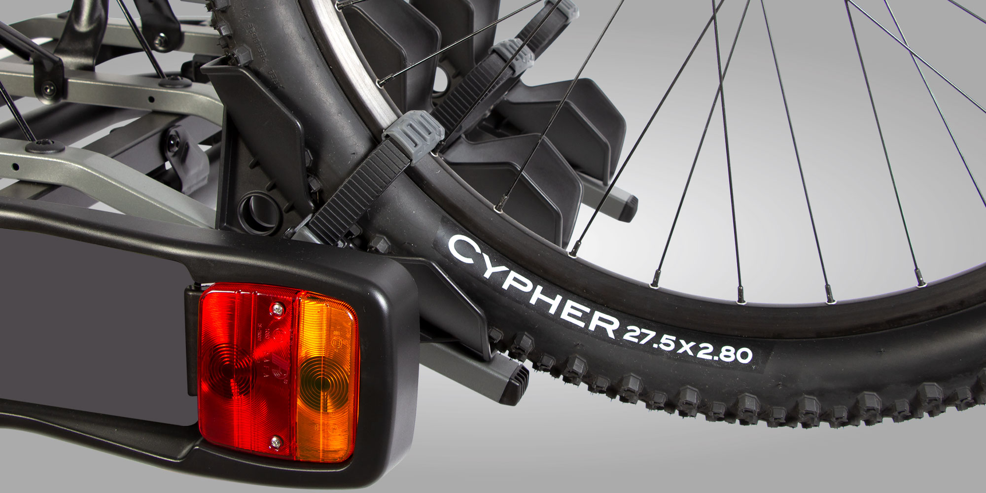 แร็คจักรยาน แร็คท้ายรถ BUZZRACK BUZZRACER 2, 2 BIKES REAR RACK. (ECE APPROVED AND XP)
