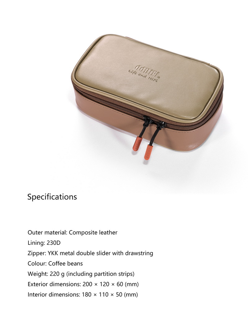 DD CZ180 เคสเก็บของพกพา เก็บหูฟัง สายหูฟัง เครื่องเล่นพกพา ได้สบาย จุได้เยอะ