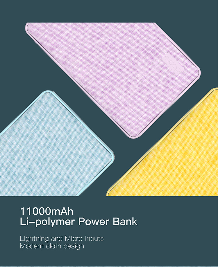 Powerbank Orzen made by eloop E22 11000mAh