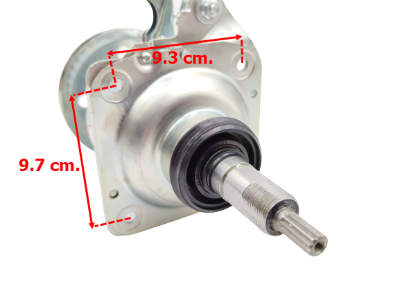 #CF07 แกนซักเครื่องซักผ้า, แกนชุดซัก พานา(Pana)11ฟัน พู่เลย์ใหญ่(อย่างดี)
