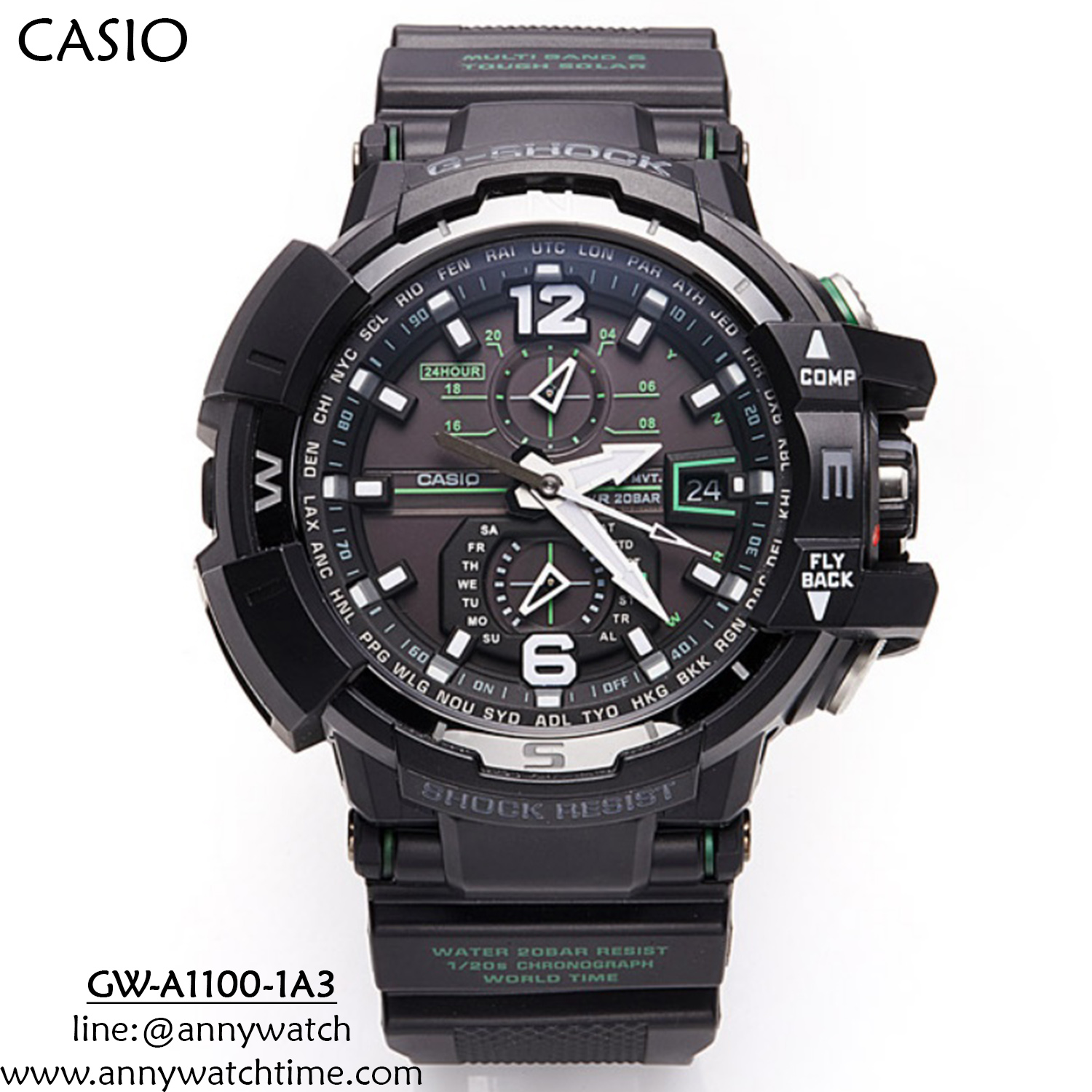 G-SHOCK GW-A1100-1A3