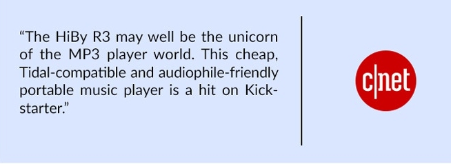 ขาย Hiby R3 สุดยอด DAP ระดับ Hi-Res รองรับ bluetooth 4.1 aptx