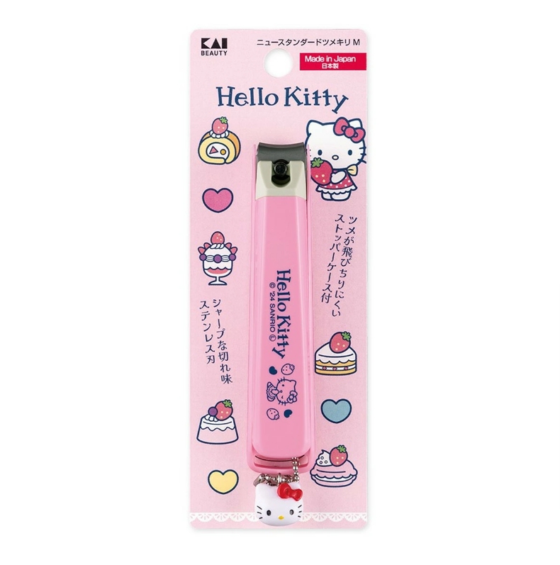 Kai x Hello kitty กรรไกรตัดเล็บ type 001 size M ผลิตในญี่ปุ่น Made in Japan