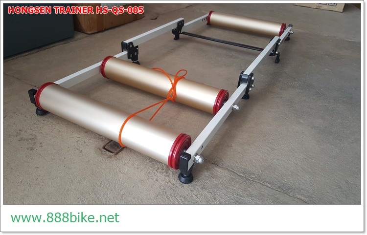 เทรนเนอร์ 3 ลูกกลิ้ง HONGSEN Indoor Folding professional Trainer Rollers, E-HSQX005 Roller Trainer