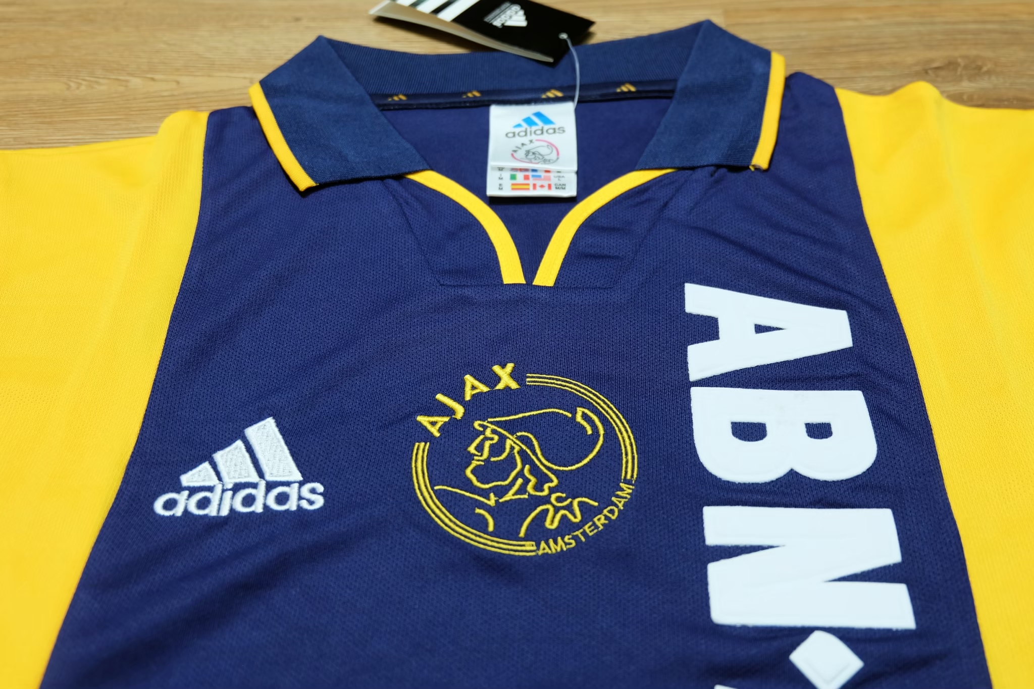 Ajax Amsterdam 2000/01 Vintage Jersey เสื้อฟุตบอลอาแจกซ์ อัมสเตอร์ดัม ABN AMRO