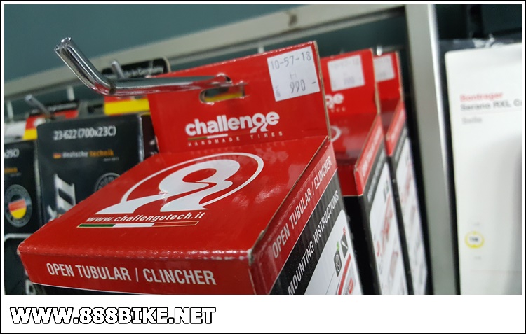ยางเสือหมอบ CHALLENGE ROAD OPEN TUBULAR/CLINCER(HANDMADE) ขอบพับ
