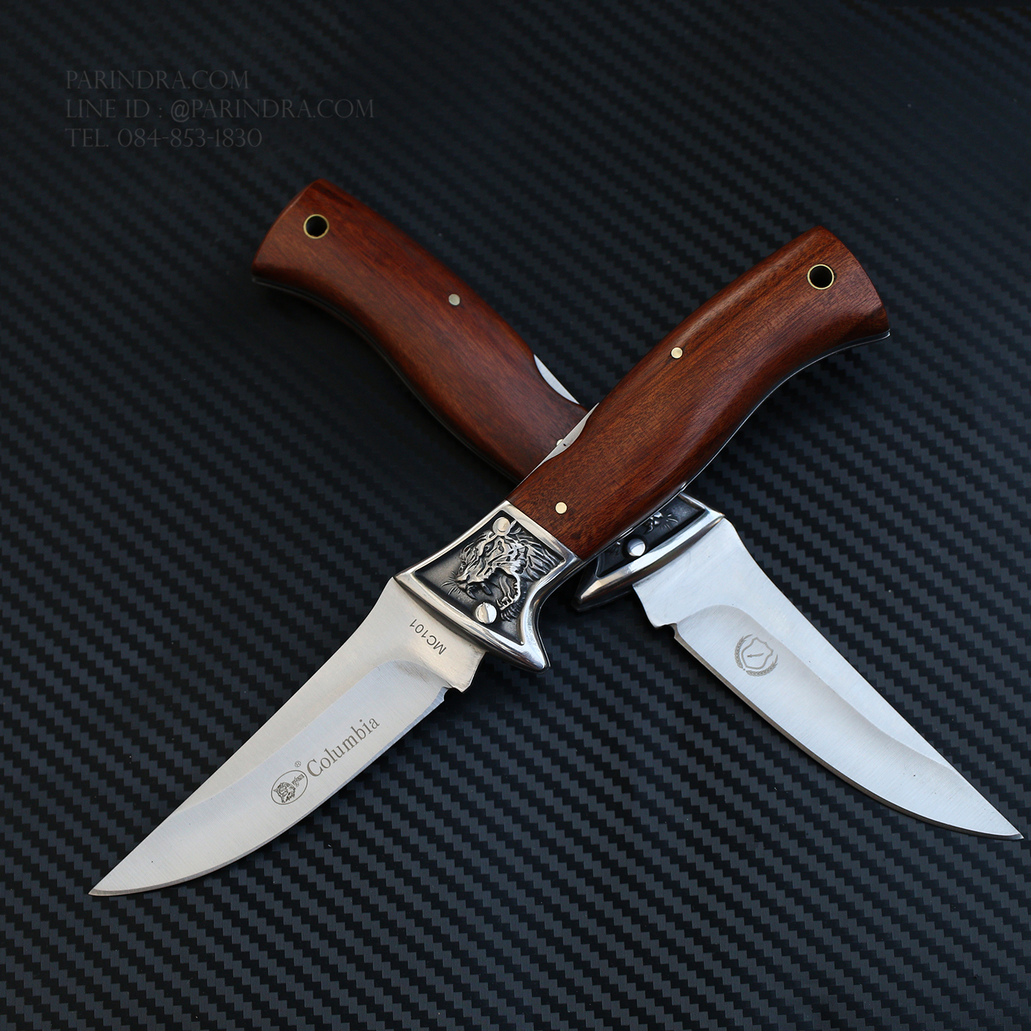 มีดพับ COLUMBIA MC101 รูปทรงสวย ด้ามไม้คลาสสิก