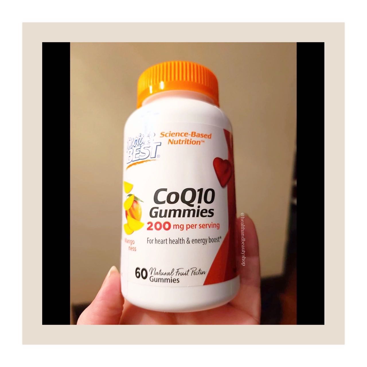 Doctor's Best, CoQ10 Gummies, Mango Madness, 200 mg, 60 Gummies