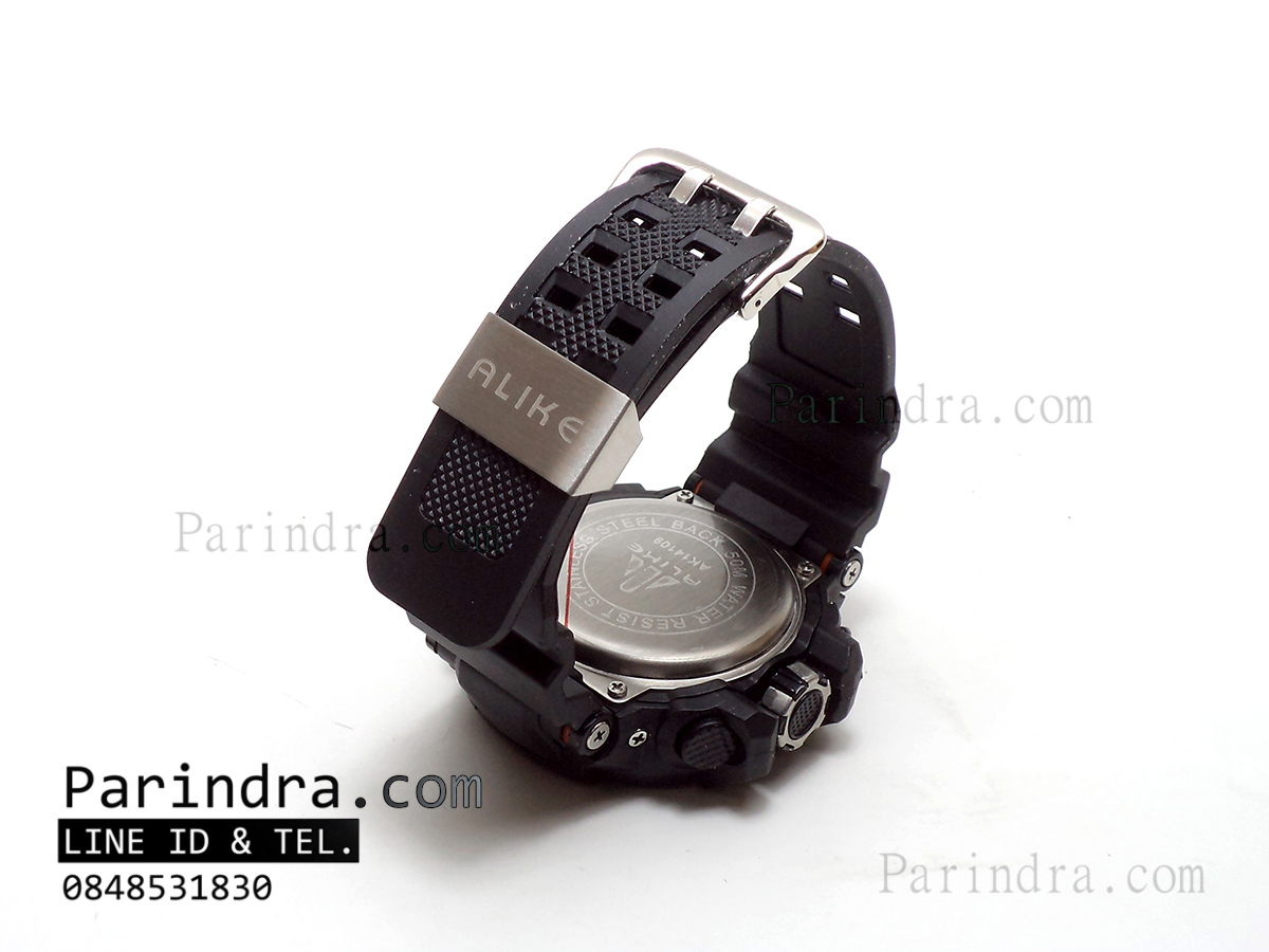 นาฬิกาข้อมือ ALIKE Sport Watch รุ่น AK14109 สีดำพิมน้ำเงิน