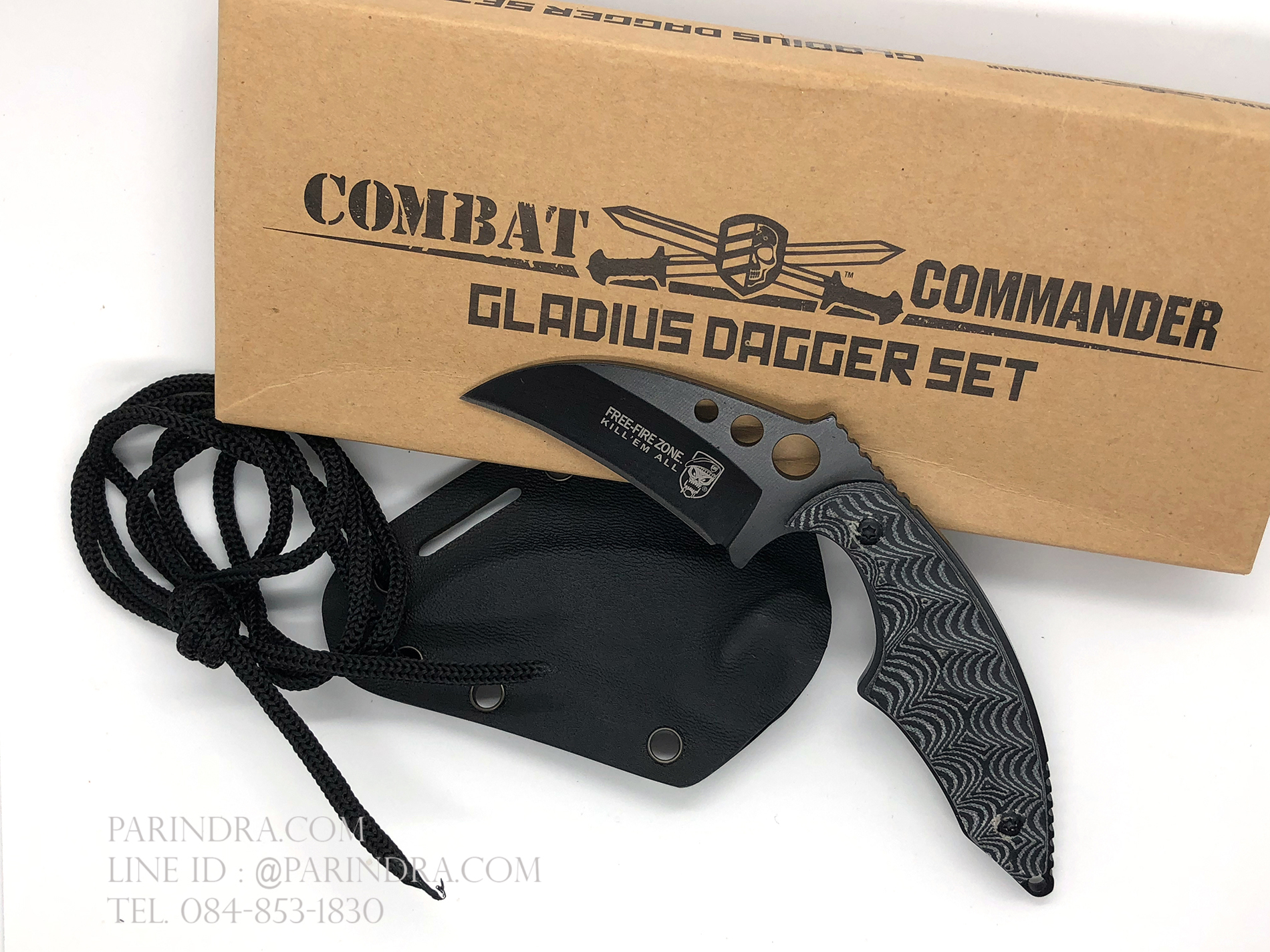 มีดคารัมบิตใบตาย (Karambit) Combat Comander Gladius Dagger Set (OEM)
