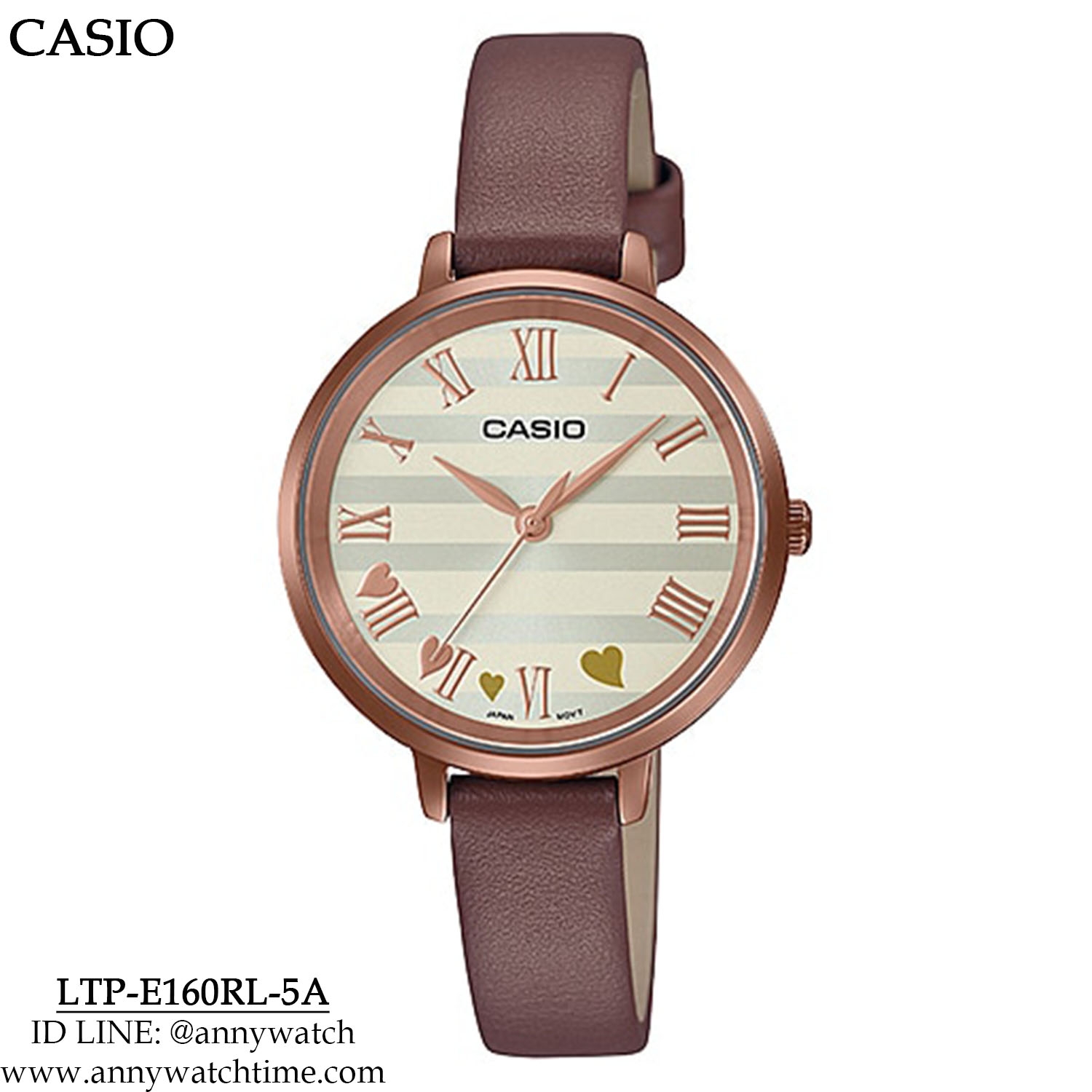 CASIO LTP-E160RL-5A