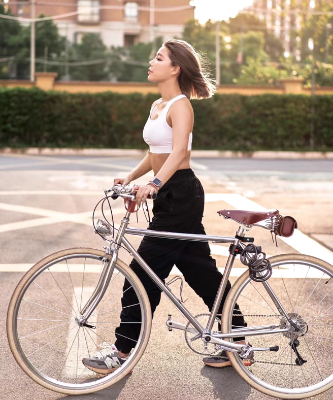 ETALY ET08 Retro Bike – 8-Speed Chromoly Frame, Classic Style | City Commuter