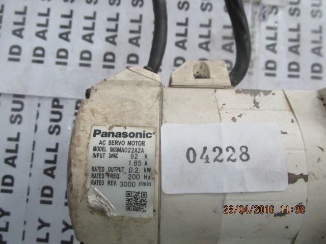 SERVO MOTOR “ PANASONIC ” รุ่น MSMA022A2A