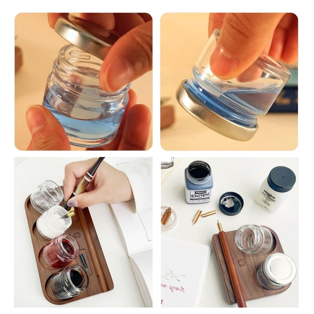 ขวดใสฝาอลูมิเนียมคละสี