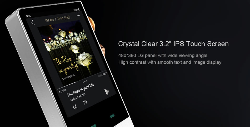 ขาย Cayin N8 DAP พกพาชิป DAC AK4497EQ x2 รองรับ Bluetooth , Native DSD256 ประกันศูนย์ไทย