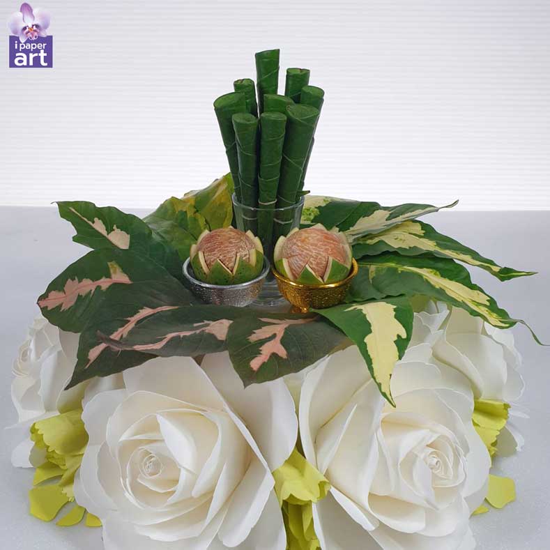 ใบเงิน ใบทอง ใบนาค | ชุดละ 30 ใบ