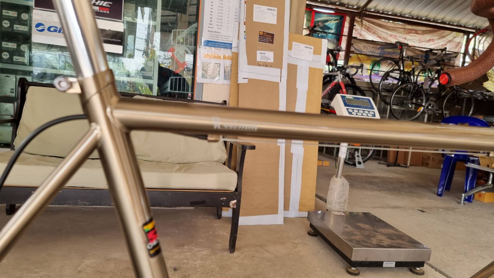 DARKROCK DR451 | จักรยานมินิเวโล่ เฟรม Reynolds 520 พร้อมชุดเกียร์ Shimano Tiagra 2x10 สปีด