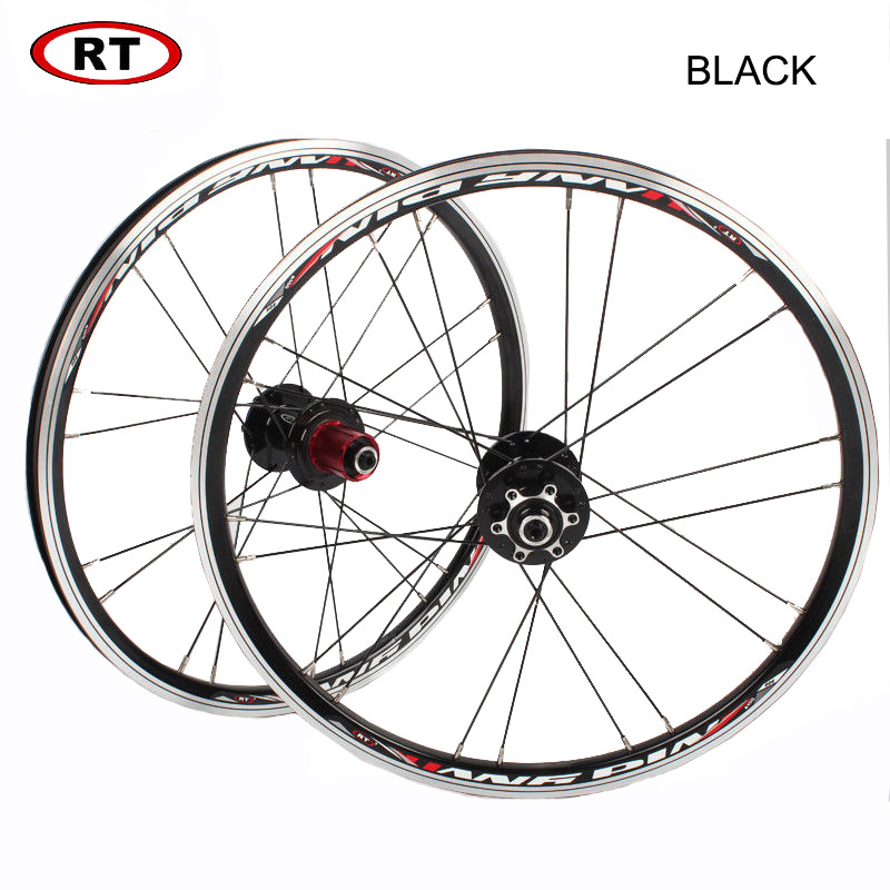 ล้อสำเร็จ ล้อมินิ RT 406 20 INCH WHEELSET BEARING จักรยาน 20 นิ้ว, 100/135mm. Disc brake
