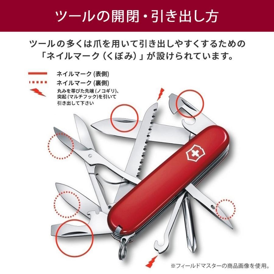 Victorinox Nail Clip อุปกรณ์มัลติฟังก์ชั่น 8 เครื่องมือในชิ้นเดียว