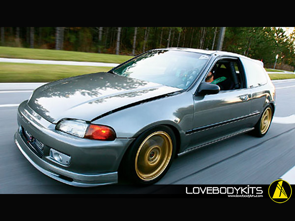 ลิ้นหน้า HONDA CIVIC : ลิ้นหน้า CIVIC 3D (EG) MUGEN