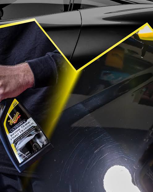c-220. Meguiar's G230316 Ultimate Insane Shine Paint Glosser สเปรย์เพิ่มความเงา ความเข้มของสี กลบรอยขนแมวสีรถ