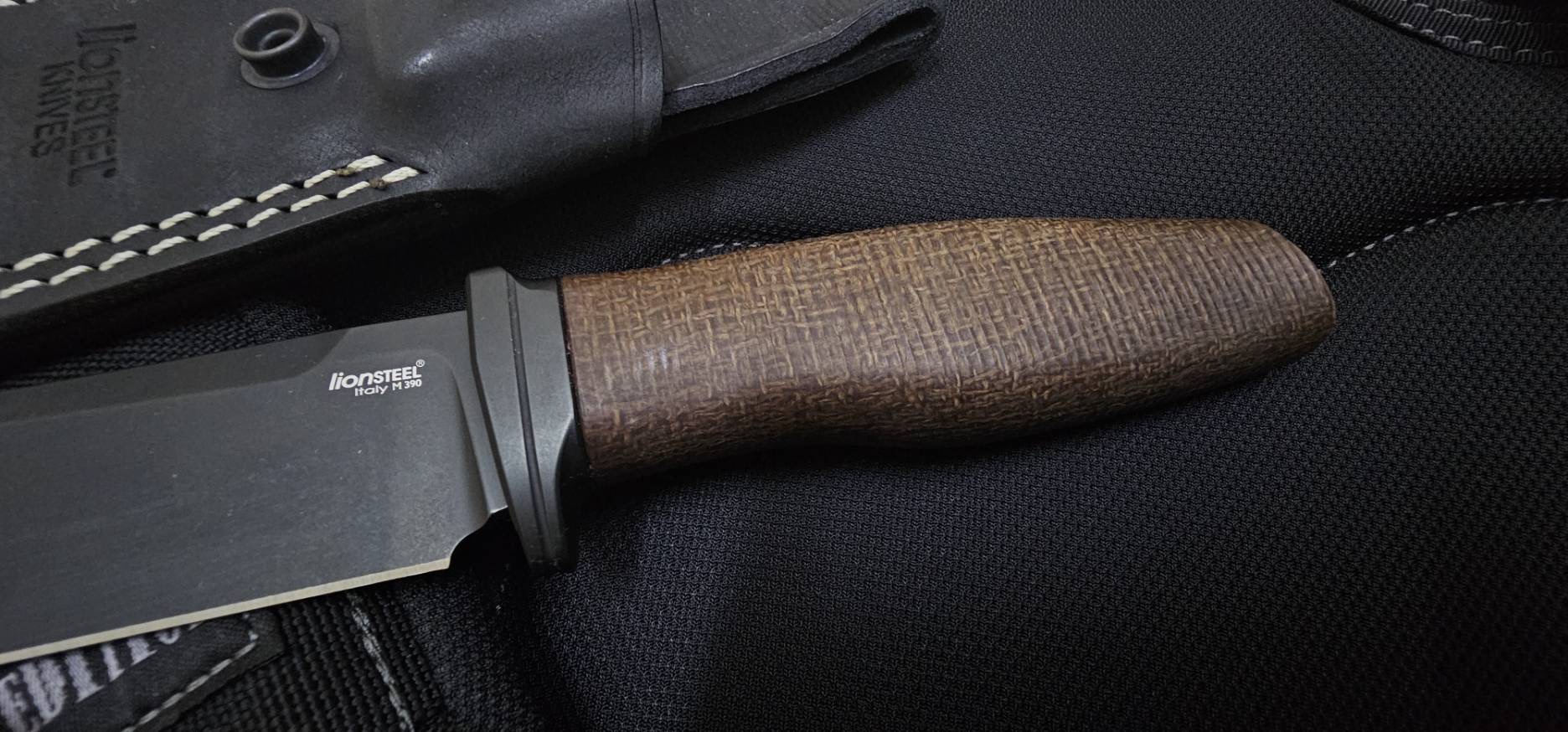 LionSTEEL ACHA Fixed Blade Natural