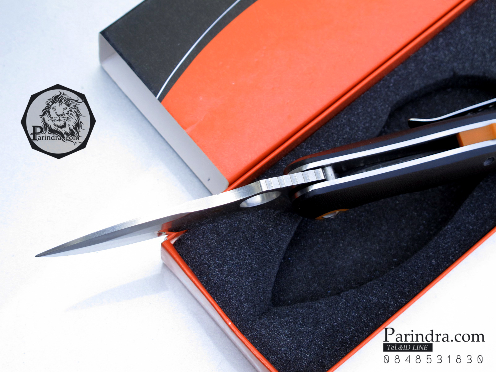 มีดพับ Spyderco Rubicon Pin ทนถึกสุดใจ คมกริบ ขนาด 8 นิ้ว (OEM) A+