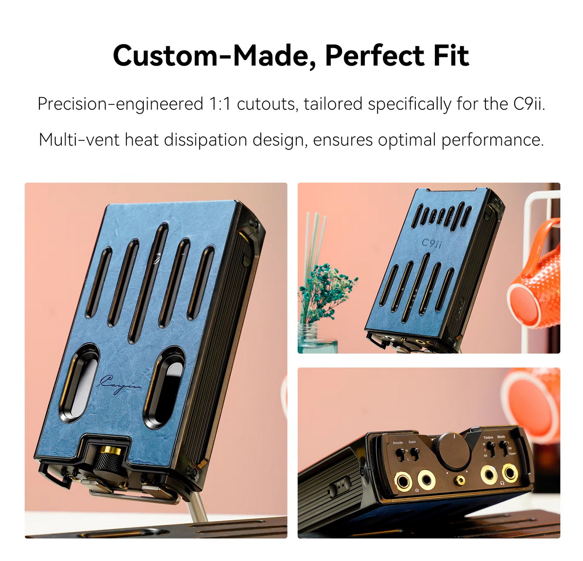 เคสหนังสำหรับ C9ii ให้การป้องกันที่ยอดเยี่ยม ทนทาน เฉพาะเคส [-เคส-]