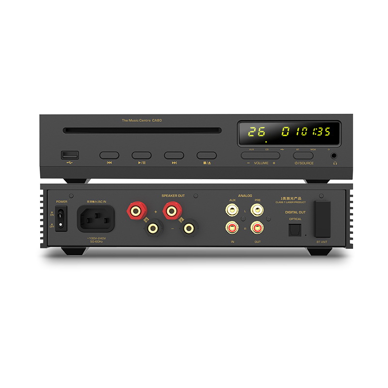 Shanling CA80 เครื่องเล่น CD พร้อม DAC/AMP ในตัวรองรับ MQA, Dual Hi-Res ประกันศูนย์ไทย