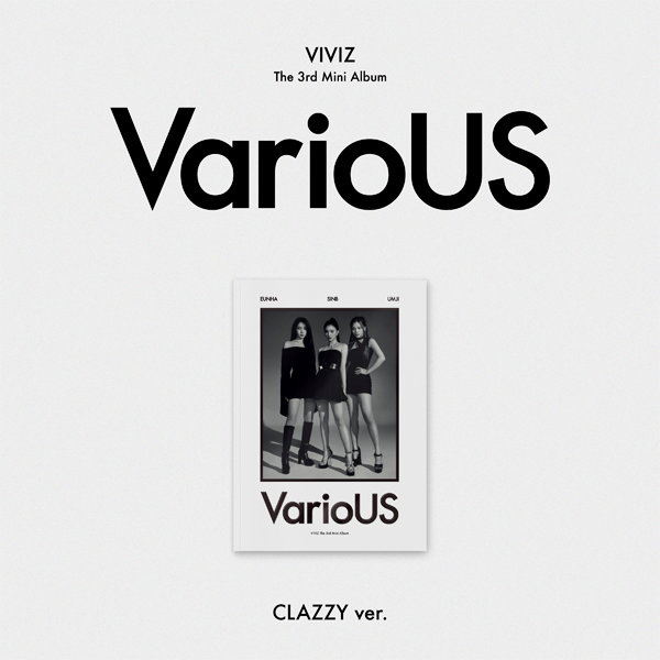 อัลบั้ม #VIVIZ - 3rd Mini Album [VarioUS] (Photobook) (CLAZZY Ver.) - รอ 14-25 วัน