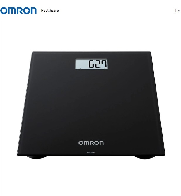 OMRON รุ่น HN-300T2 เครื่องชั่งน้ำหนักดิจิตอล วัด BMI ได้ พร้อมเชื่อมต่อแอป (Omron Connect Japan)