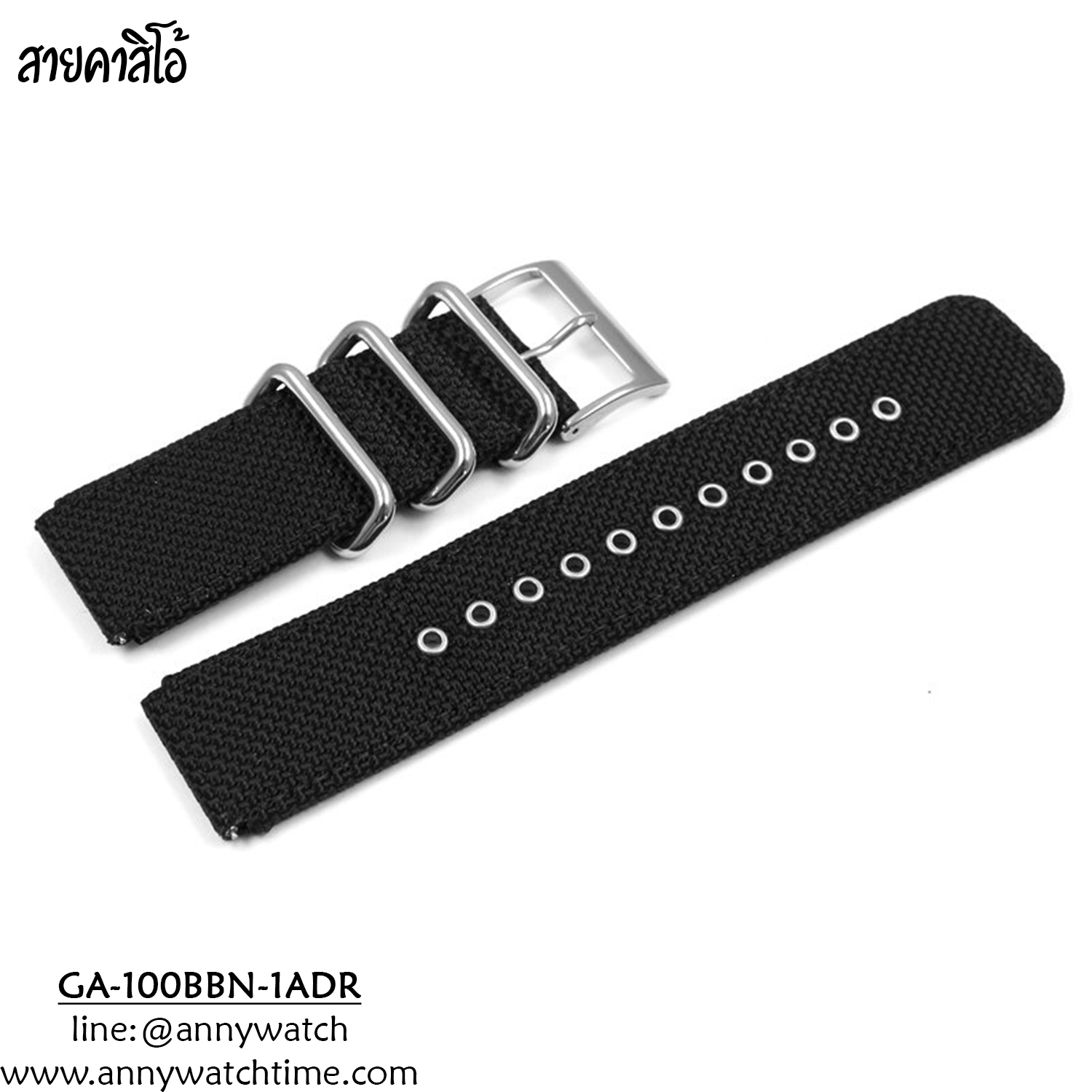 สายCASIO GA-100BBN-1ADR