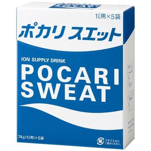 เครื่องดื่มอิเลคโตรไลท์ แบบผง Pocari Sweat ซองละ 74g ผสมน้ำ 1L กล่อง 5 ซอง