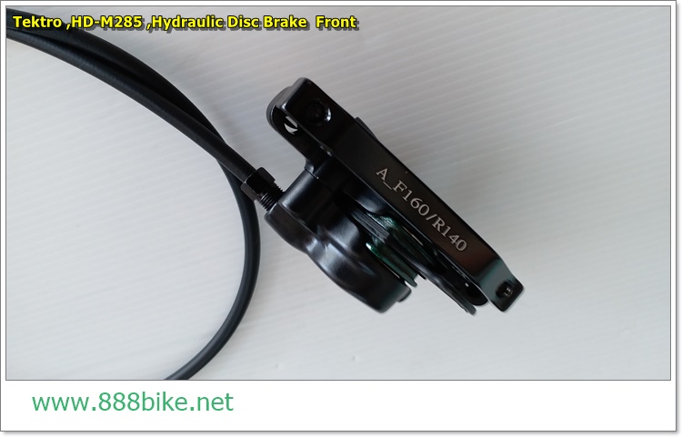 ดิสเบรคน้ำมัน Tektro HD-M285 Hydraulic Disc Brake (หน้า หรือ หลัง) มือเบรค+คาลิปเปอร์+ใบดิสเบรค+สาย