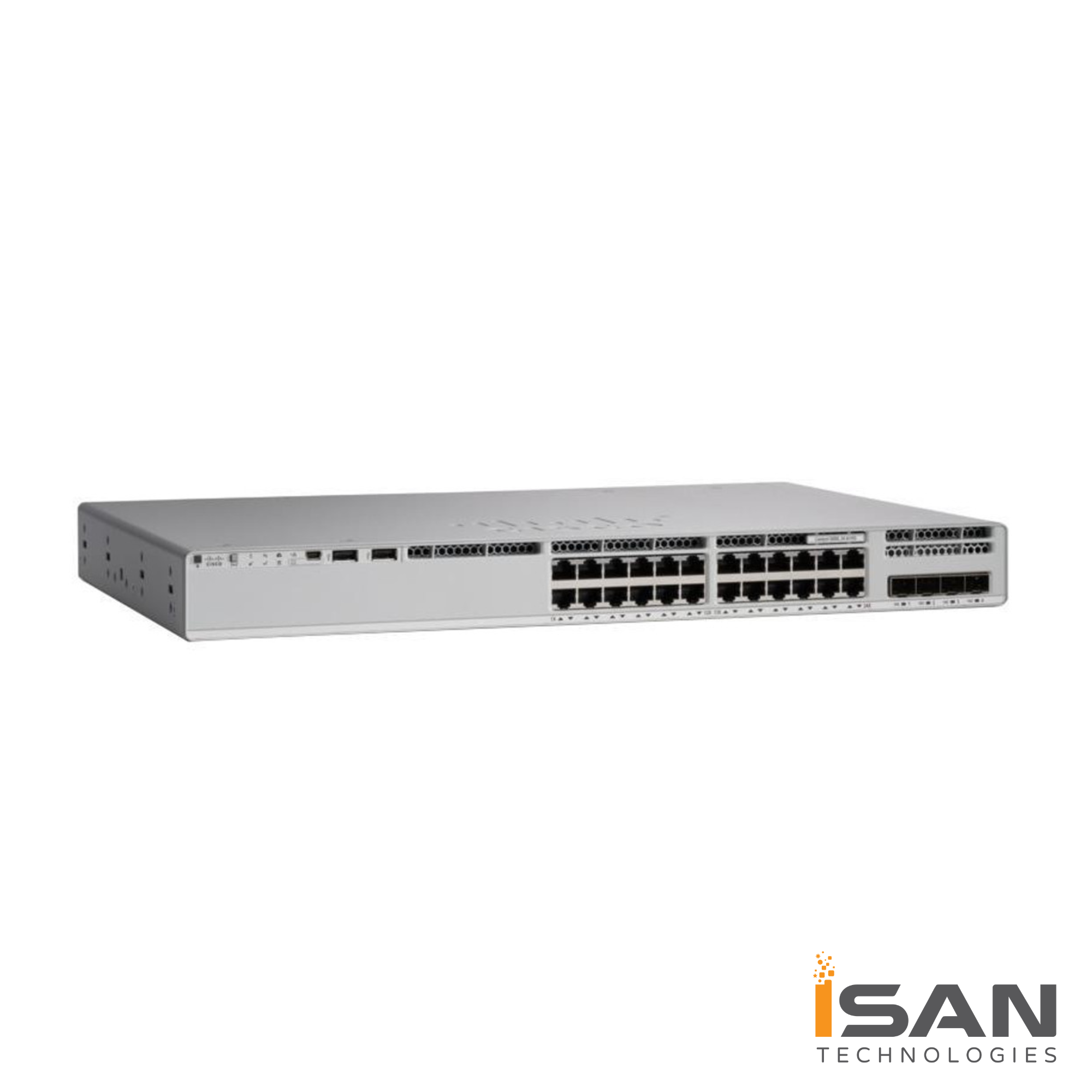 C9200L-24PXG-4X-E Cisco Catalyst C9200L 24-ports 8xmGig, 16x1G, 4x10G, PoE+, Network Essentials