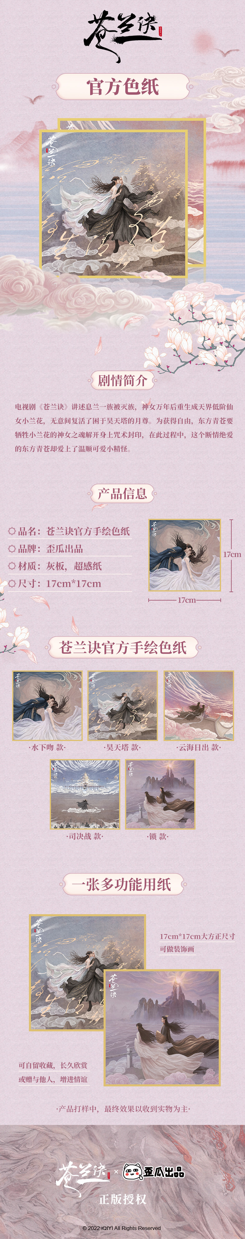 ภาพวาดแต่งห้อง ซีรี่ย์ ของรักของข้า (Official Goods)
