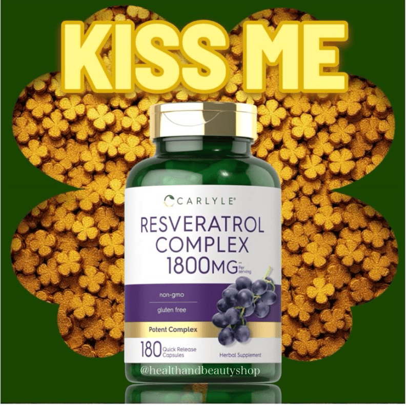 Carlyle Resveratrol 1800 mg 180 Capsules