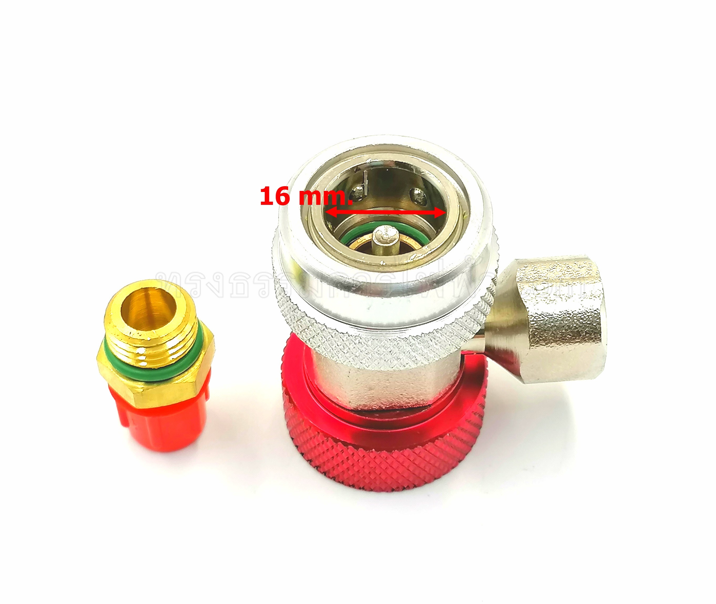 หัวเติมน้ำยาแอร์ R134a ด้าน High(แดง) #QC-19H