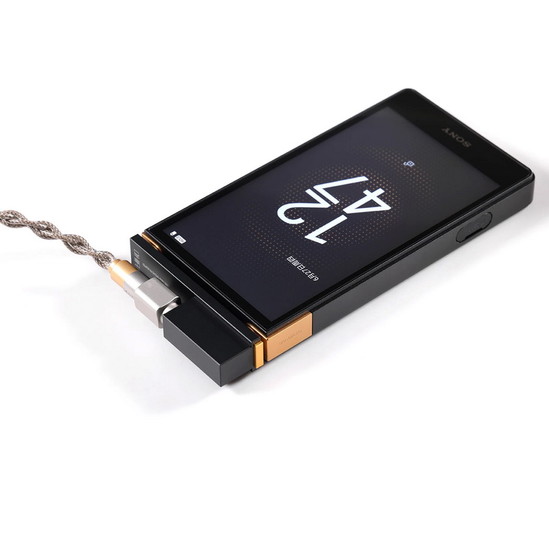 DD DJ44S700 อะแดปเตอร์กราวด์พิน 4.4 มม. สำหรับ SONY NW-ZX706และ NW-ZX707 ให้เสียงที่ดีขึ้น